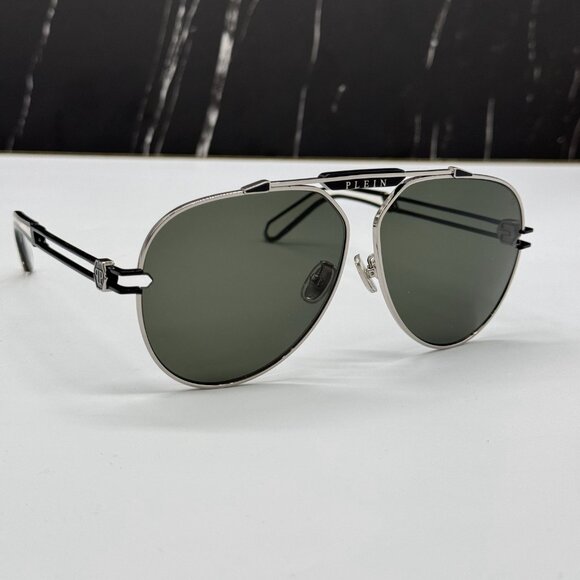 NEW SPP048M 0583 PHILIPP PLEIN SEVENTIES MEN PHILIPP PLEIN SUNGLASSES - Picture 5 of 11